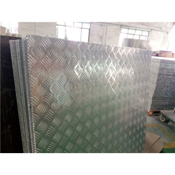 Panneaux de plancher en aluminium à rayures antidérapantes